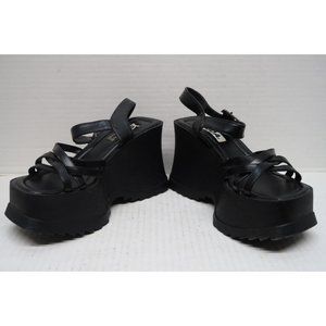 Vintage 90s Soda Platform Wedge Sandals